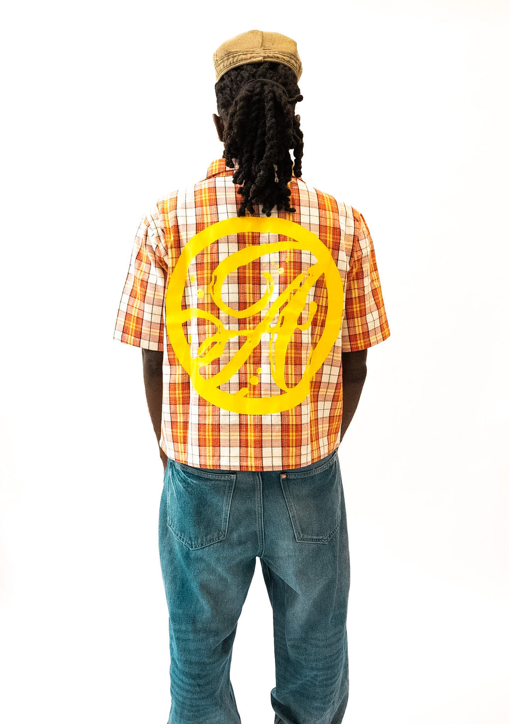 ALYST SHORT SLEEVE FLANNEL - RED